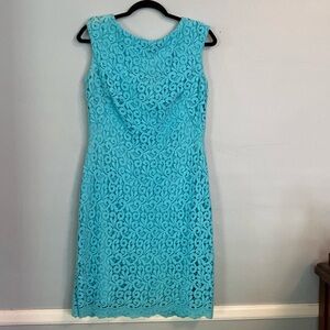 Ralph Lauren teal dress